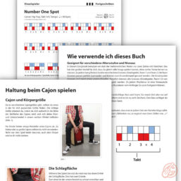 Alternative view of Hage 'ERLEBNIS CAJON SONGBOOK' ohne Noten | inkl. MP3-CD