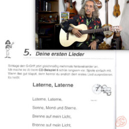 Alternative view of Peter Bursch's 'KINDER-GITARRENBUCH' ohne Noten | inkl. CD/Audio-Download