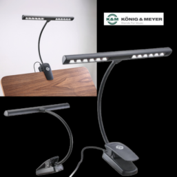 K&M 12266 Notenpultleuchte »Orchestra Light Rechargeable« LED