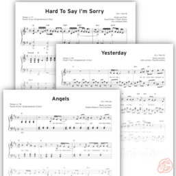 Alternative view of Hage 'POP PIANO BALLADS' Band 1 | Songbook, inkl. 2 CDs