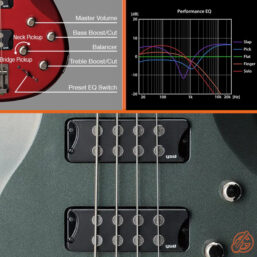 Alternative view of YAMAHA E-Bass TRBX304 | 4-Saiter