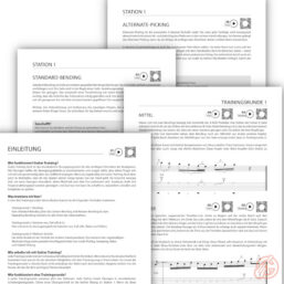 Alternative view of Hage 'GUITAR TRAINING ROCK' Übungsbuch | inkl. CD / QR-Codes