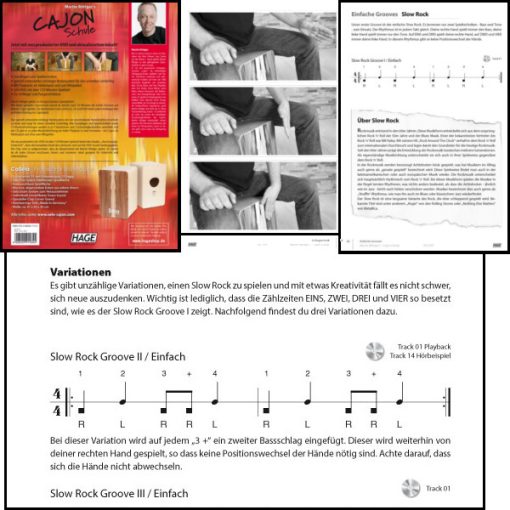 Martin R Ttgers Cajon Schule Lehrbuch Inkl Online Material Gitronik Shop