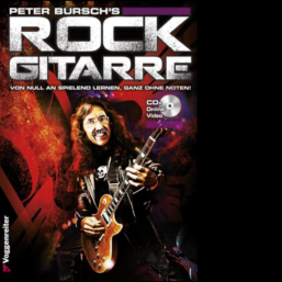 Peter Bursch's 'ROCK GITARRE' Lehrbuch | inkl. CD & Online-Video