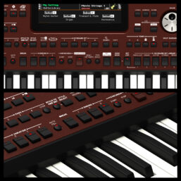 Alternative view of KORG Entertainer Keyboard Pa700 mit 61 Tasten