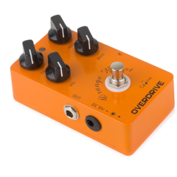 Alternative view of Caline CP-18 Orange Burst Overdrive Effekt