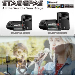 Alternative view of YAMAHA All-in-One Portable PA System STAGEPAS 600BT/400BT Bluetooth®