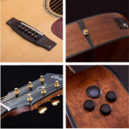 Alternative view of CORT Westerngitarre GOLD A6