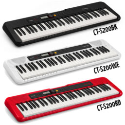 Alternative view of CASIO Keyboard CASIOTONE CT-S200 | 61 Tasten | USB