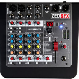 Alternative view of Allen & Heath ZED-6FX Kompakter Analogmixer