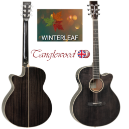 Tanglewood TW4EBS Winterleaf Blk Shadow