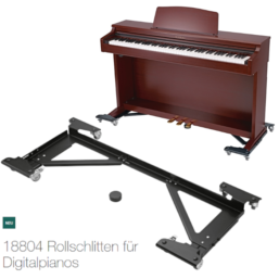 K&M 18804 Rollschlitten für Digitalpianos