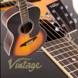 Alternative view of Vintage Acoustic Gitarre | V300