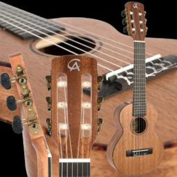 Guitarlele Mahagoni Cascha-Set