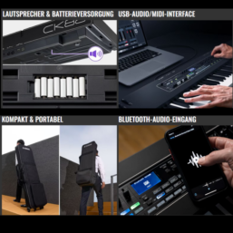 Alternative view of Yamaha CK88 Stage Keyboard