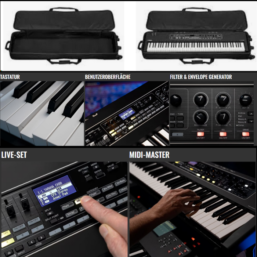 Alternative view of Yamaha CK61 Stage Keyboard