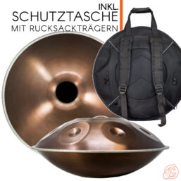 Alternative view of TERRÉ Moon II Handpan 9 (8+1) | Edelstahl, div. Stimmungen