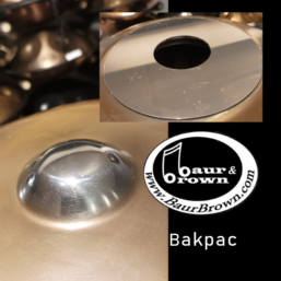Alternative view of BAUR&BROWN Bakpac Handpan 8 (7+1) | Klein, Edelstahl, div. Stimmungen