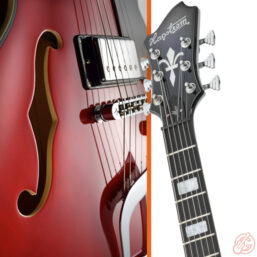 Alternative view of HAGSTROM Alvar E-Gitarre | Semi Hollow