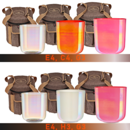 Alternative view of MEINL Sonic Energy Essence Crystal Singing Bowls