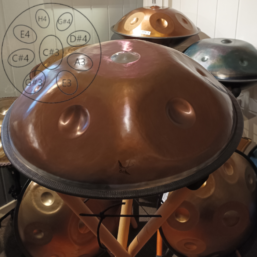 Alternative view of OM-C#low Mystic Embersteel Baur & Brown |432,1Hz