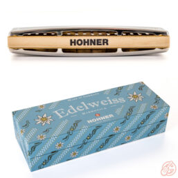Alternative view of HOHNER Edelweiss 32 Mundharmonika | C, Oktav-Stimmung