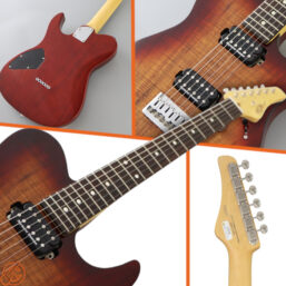 Alternative view of FGN J-Standard ILIAD E-Gitarre DU Exotic Wood 2 | Koa Natural Burst