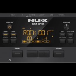 Alternative view of NUX- E-Drum Set PNU DM-210