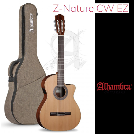 Alhambra Z-Nature CW EZ |Classic Gitarre mit Preamp |made in spain