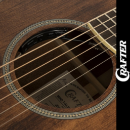 Alternative view of Crafter Akustikgitarre MINDT | Preamp