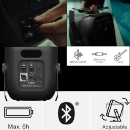 Alternative view of Yamaha Stagepas 100BTR | Akku#Bluetooth®