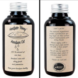 Alternative view of Handpan Pflegeöl "Handpan-Honey"