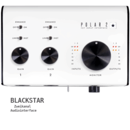 Alternative view of BLACKSTAR Interface, Polar 2 FET Input | 2 Kanäle