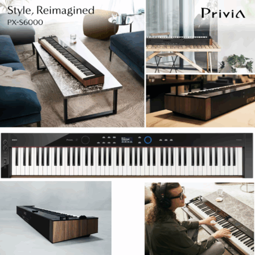 CASIO Privia PX-S6000 Digitalpiano
