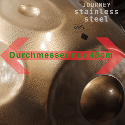 Journey D-Kurd Handpan 48 cm | SELA | lim.Stückzahl