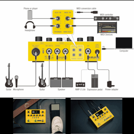NUX -DUAL-LOOP-STEREO (Gitarre+Mikro)