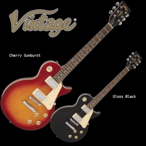Vintage V10 Coaster Series E-Gitarre | 3 Finishes