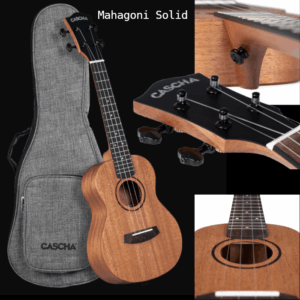 Konzert Ukulele Mahagoni Solid