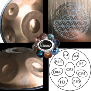 Baur&Brown Embersteel Handpan C#Amara | Hz432