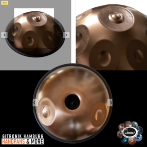 Baur&Brown Embersteel Handpan 10+2| D-Moll