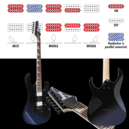 Alternative view of IBANEZ RG 421DX-E-Gitarre Twilight Shade