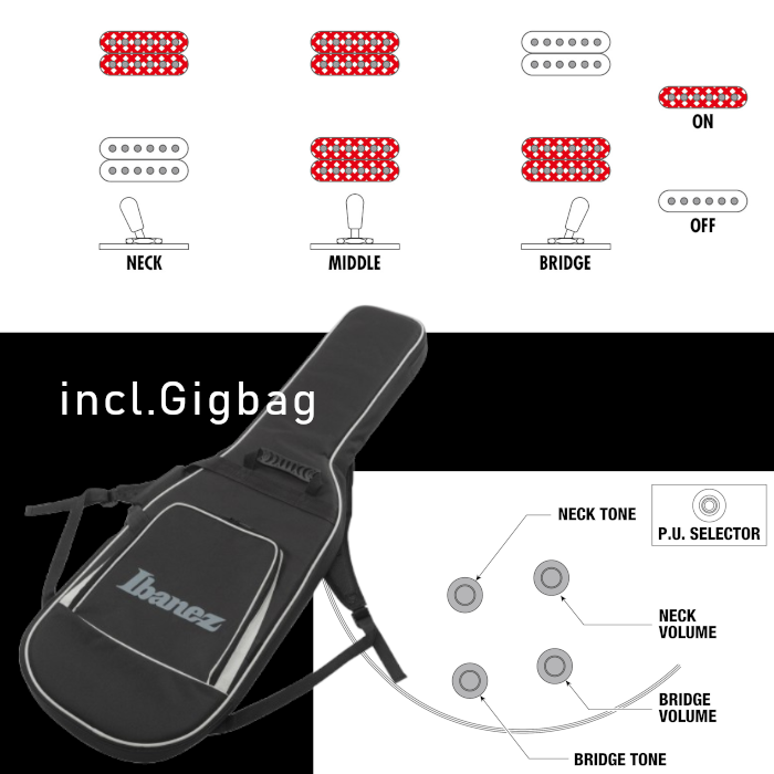 IBANEZ Iceman E-Gitarre – Bild 4