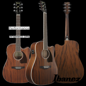 IBANEZ PF16MWCE-OPN Akustikgitarre | Wide Neck 48mm