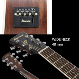 Alternative view of IBANEZ PF16MWCE-OPN Akustikgitarre | Wide Neck 48mm