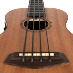 Cascha Bass Ukulele Mahagoni|Preamp