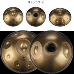 Alternative view of GITRONIK Custom Handpan D-Kurd 9+2 (Bb2|C3) new generation 2026