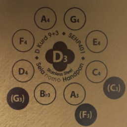 Alternative view of SELA Nomo Handpan D Kurd 9 +3