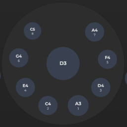 Alternative view of GITRONIK Custom Handpan D-AMARA 9+2 | new generation 2026