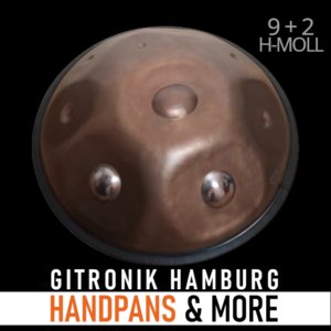 Baur&Brown Handpan H-Moll 9+2 | Embersteel