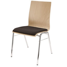 K&M Mehrzweck-Stapelstuhl 134 Sitzpolster optional